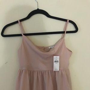 American eagle Xs rose pink top